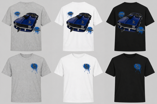 Custom short sleeve DTF(front/back options)